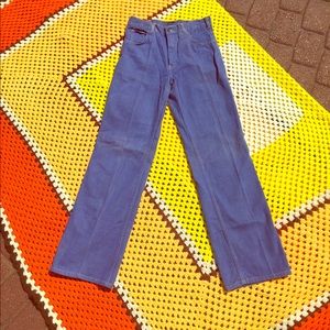 Vtg 70s “Jean Team” Blue Jeans🌼